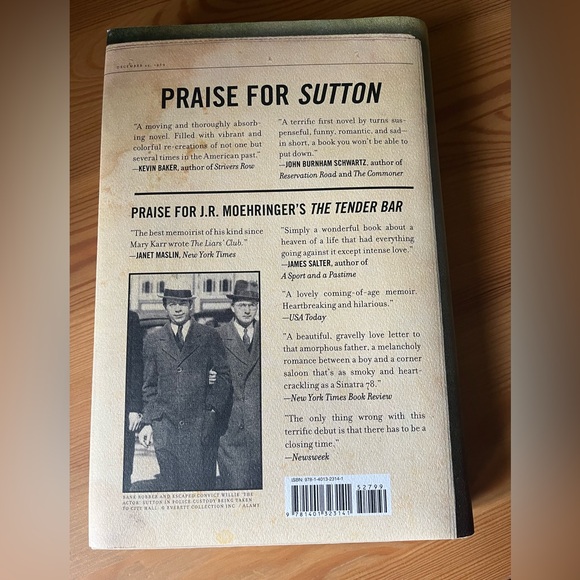 📚 3 for $15 📚 Sutton by J.R. Moehringer - Picture 2 of 2